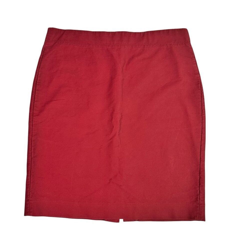 J. Crew Rust Size 12 No. 2 Pencil Skirt